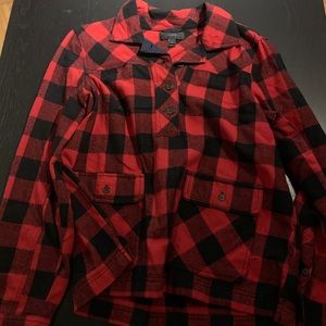 Comfy J. Crew Flannel Pullover